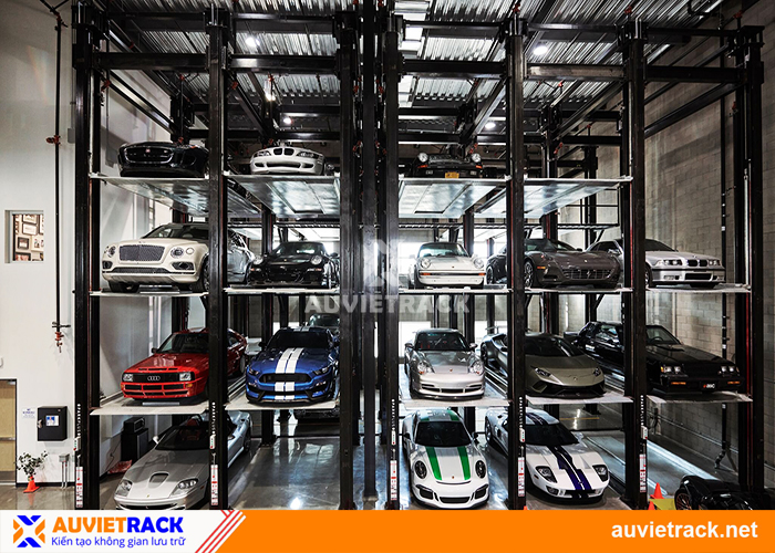 kệ ô tô chuyên dụng Âu Việt Rack